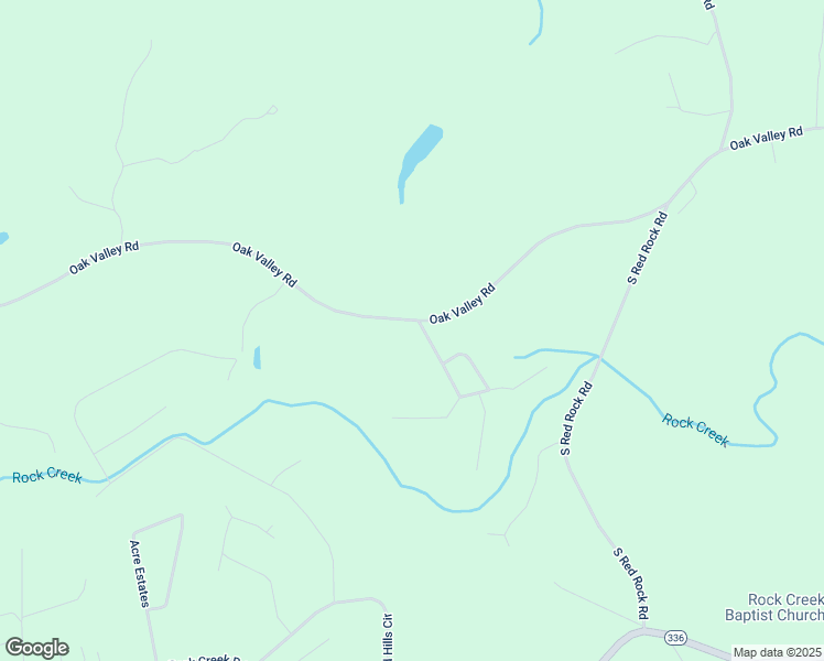 map of restaurants, bars, coffee shops, grocery stores, and more near 2632 Oak Valley Road in Toccoa