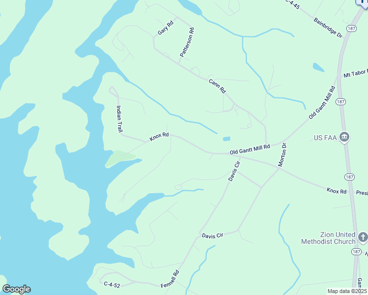 map of restaurants, bars, coffee shops, grocery stores, and more near 1321 Old Gantt Mill Road in Anderson