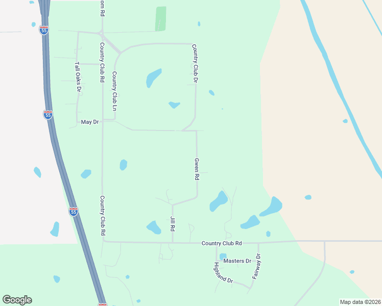 map of restaurants, bars, coffee shops, grocery stores, and more near 77 Gwen Road in Senatobia