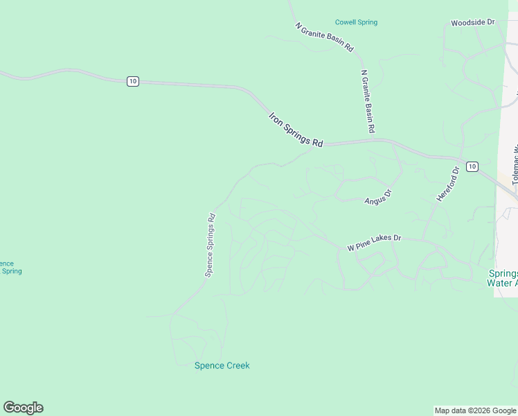 map of restaurants, bars, coffee shops, grocery stores, and more near 40-54 Santa Fe in Prescott