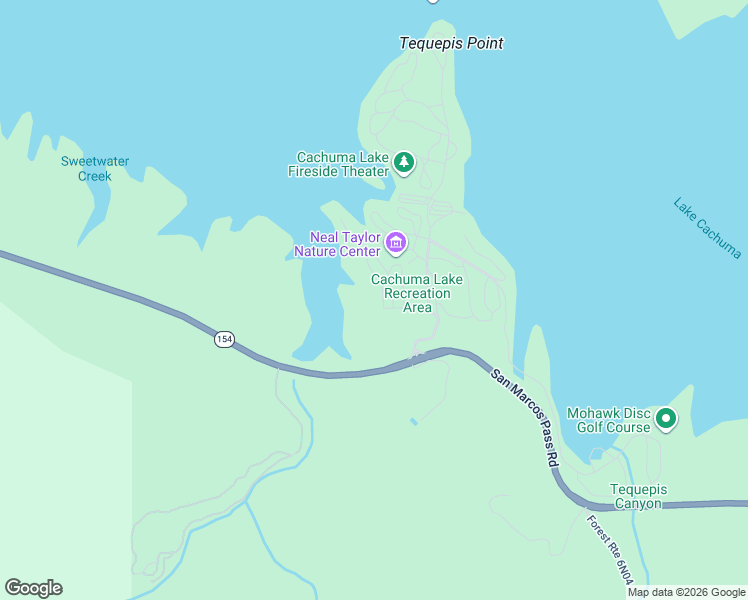 map of restaurants, bars, coffee shops, grocery stores, and more near 12 Lakeview Drive in Santa Barbara