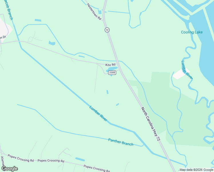 map of restaurants, bars, coffee shops, grocery stores, and more near 998 Kite Road in Lumberton