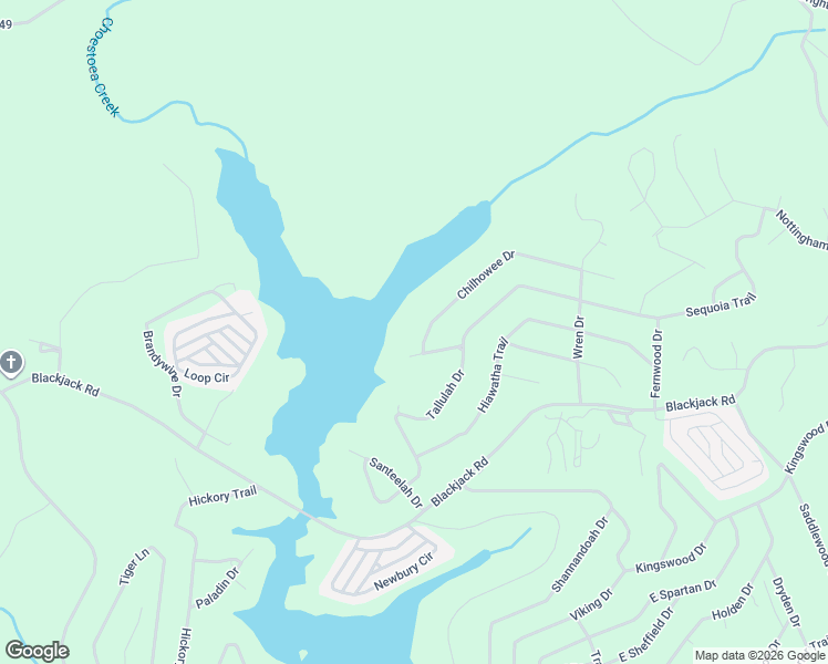 map of restaurants, bars, coffee shops, grocery stores, and more near 156 Chilhowee Drive in Westminster