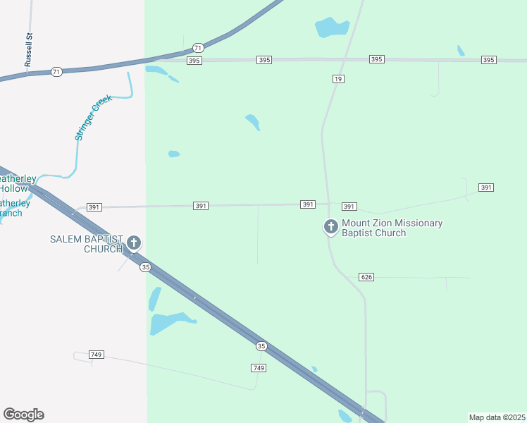 map of restaurants, bars, coffee shops, grocery stores, and more near 710 County Road 391 in Section