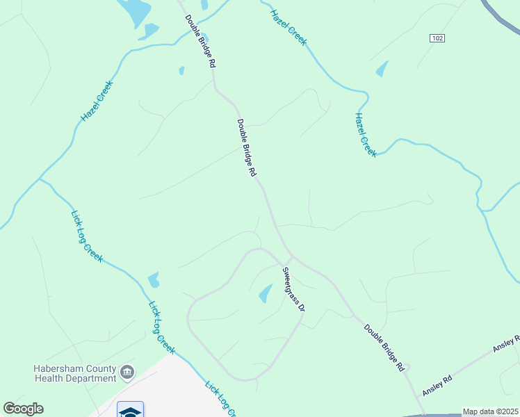 map of restaurants, bars, coffee shops, grocery stores, and more near 1133 Sydney Lane in Demorest