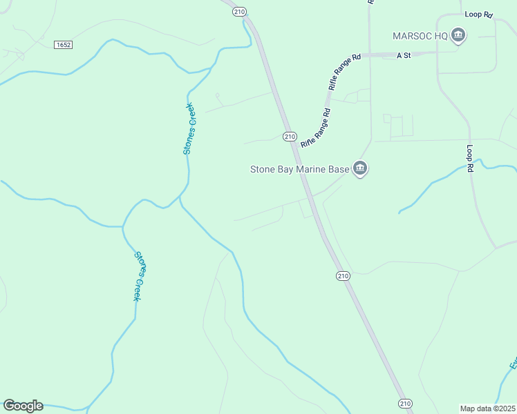 map of restaurants, bars, coffee shops, grocery stores, and more near 108 Manchester Lane in Holly Ridge