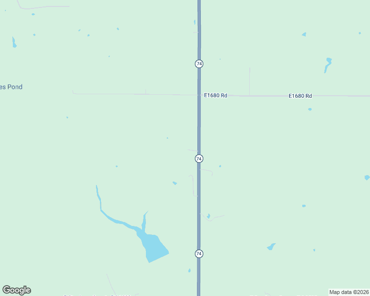 map of restaurants, bars, coffee shops, grocery stores, and more near 29369 Oklahoma 74 in Elmore City