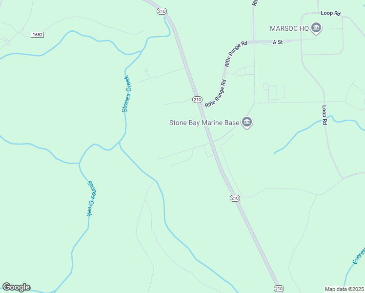 map of restaurants, bars, coffee shops, grocery stores, and more near 104 Manchester Lane in Holly Ridge