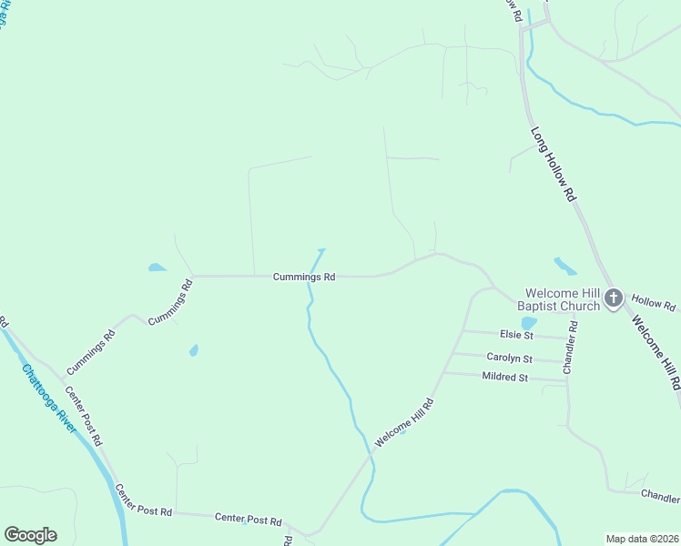 map of restaurants, bars, coffee shops, grocery stores, and more near 456 Cummings Road in Trion