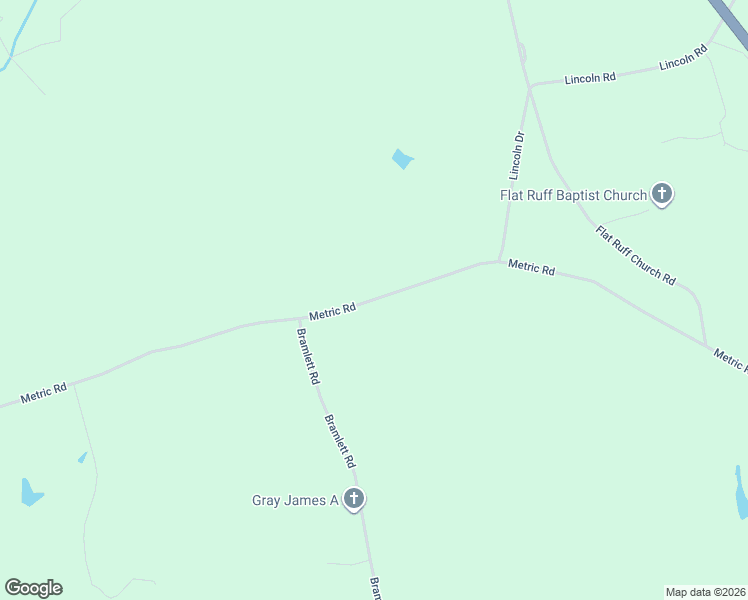 map of restaurants, bars, coffee shops, grocery stores, and more near 1832 Metric Road in Laurens