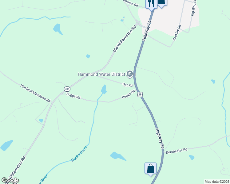 map of restaurants, bars, coffee shops, grocery stores, and more near 151 Opt Road in Belton