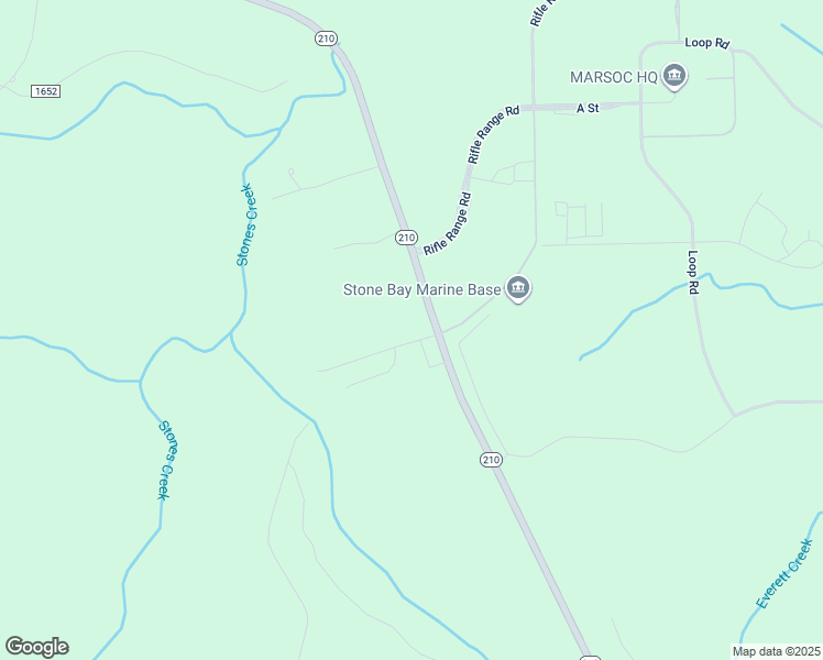 map of restaurants, bars, coffee shops, grocery stores, and more near 58 Manchester Lane in Holly Ridge