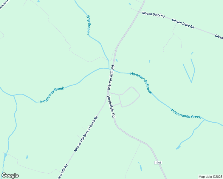 map of restaurants, bars, coffee shops, grocery stores, and more near 4111 Mercer Mill Brown Marsh Road in Clarkton