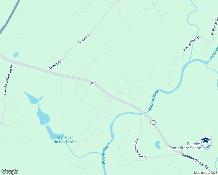 map of restaurants, bars, coffee shops, grocery stores, and more near 4195 Cannon Bridge Road in Demorest
