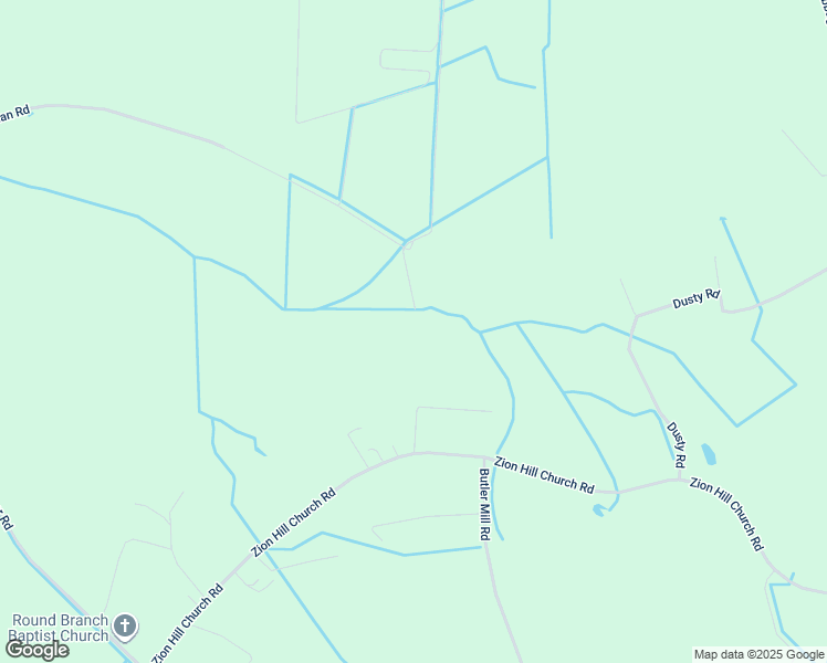 map of restaurants, bars, coffee shops, grocery stores, and more near 109 Green Meadow Drive in Bladenboro