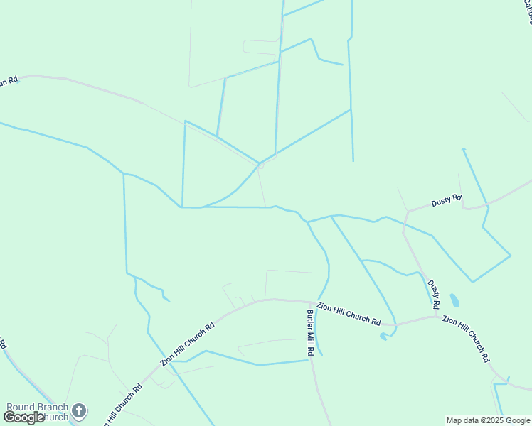 map of restaurants, bars, coffee shops, grocery stores, and more near 109 Green Meadow Drive in Bladenboro