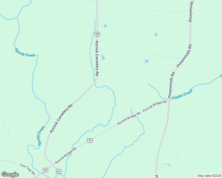 map of restaurants, bars, coffee shops, grocery stores, and more near 1810 Aycock Cemetery Road in Leighton