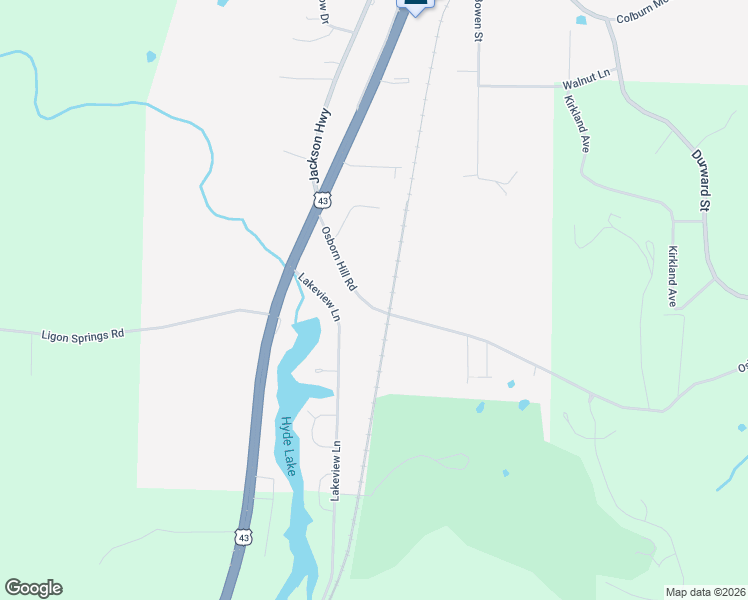 map of restaurants, bars, coffee shops, grocery stores, and more near 272 Osborn Hill Road in Tuscumbia