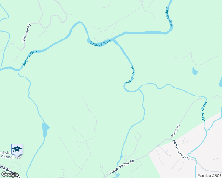 map of restaurants, bars, coffee shops, grocery stores, and more near 977 Double Springs Road in Demorest
