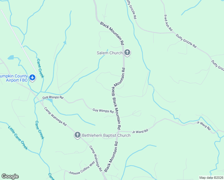 map of restaurants, bars, coffee shops, grocery stores, and more near 0 Spring Hollow Drive in Dahlonega