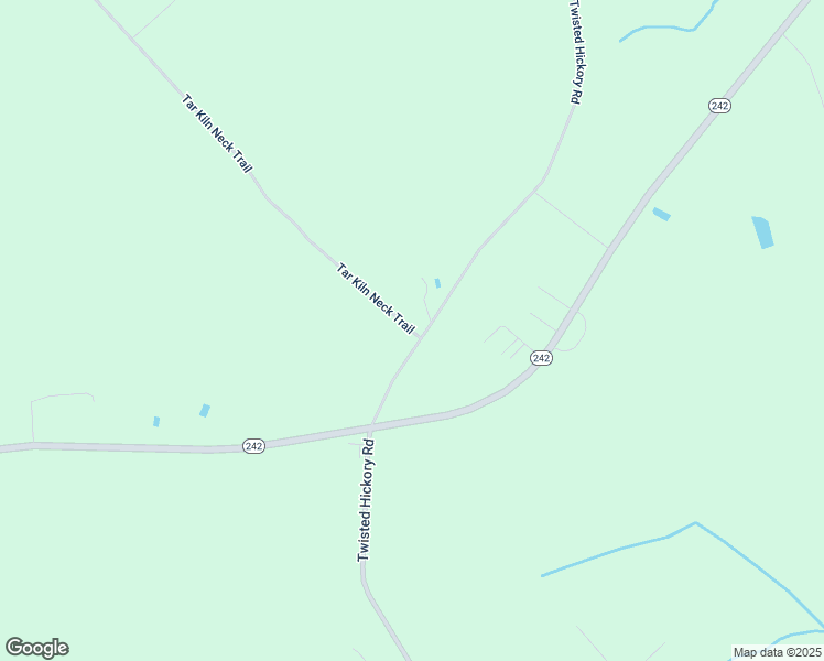 map of restaurants, bars, coffee shops, grocery stores, and more near Tar Kiln Neck Trail in Butters