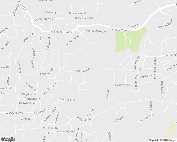 map of restaurants, bars, coffee shops, grocery stores, and more near 1155 Northridge Drive in Prescott