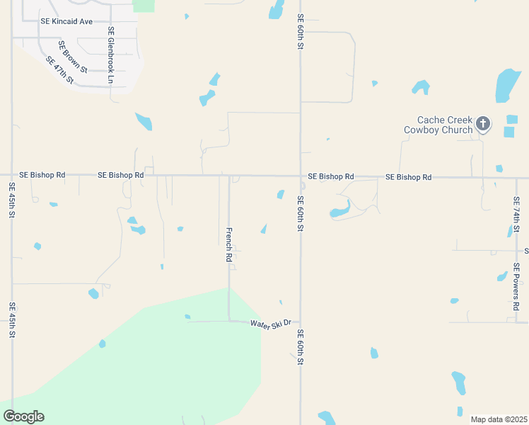 map of restaurants, bars, coffee shops, grocery stores, and more near 125 French Road in Lawton