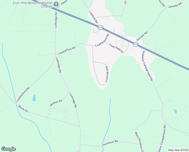 map of restaurants, bars, coffee shops, grocery stores, and more near 290 Ash Wood Lane in Cleveland