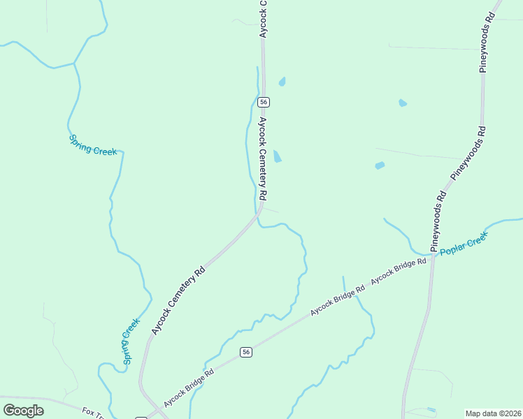 map of restaurants, bars, coffee shops, grocery stores, and more near 1810 Aycock Cemetery Road in Leighton