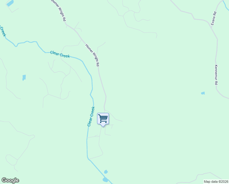 map of restaurants, bars, coffee shops, grocery stores, and more near 1705 Homer Wright Road in Talking Rock