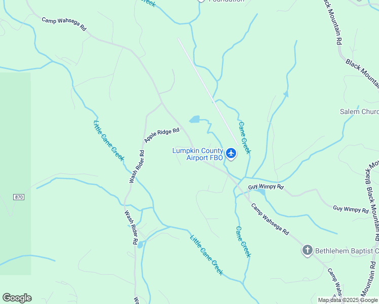 map of restaurants, bars, coffee shops, grocery stores, and more near 1893 Swallow Way in Dahlonega
