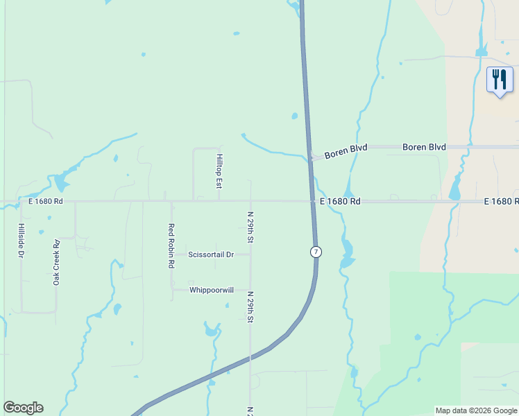 map of restaurants, bars, coffee shops, grocery stores, and more near 2910 West Gatlin Road in Duncan