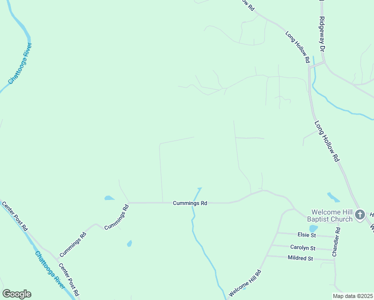 map of restaurants, bars, coffee shops, grocery stores, and more near 416 Nellie Lane in Trion