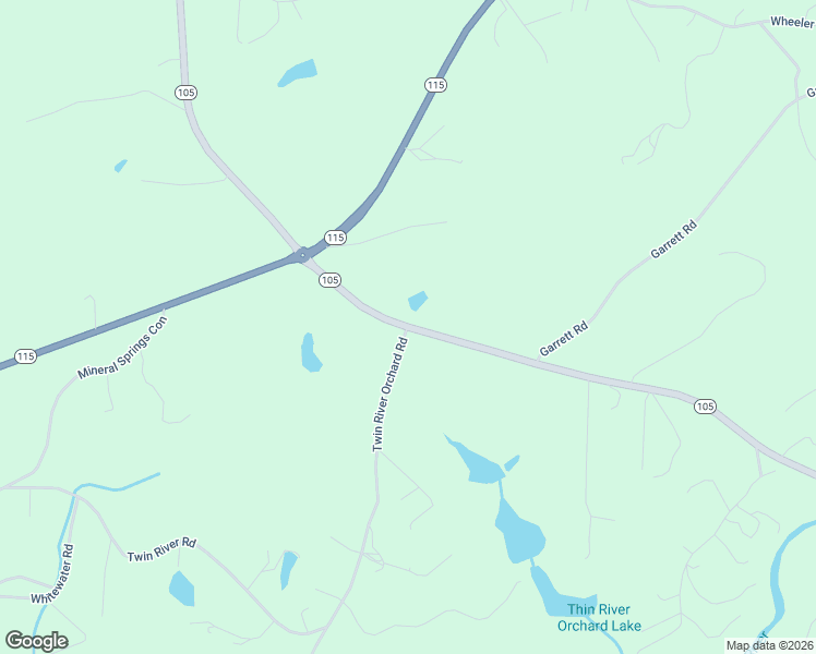 map of restaurants, bars, coffee shops, grocery stores, and more near 305 Twin River Orchard Road in Demorest