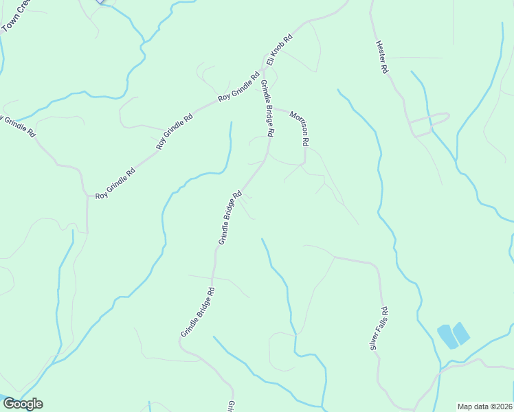 map of restaurants, bars, coffee shops, grocery stores, and more near 1562 Grindle Bridge Road in Dahlonega