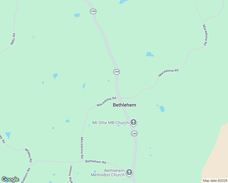 map of restaurants, bars, coffee shops, grocery stores, and more near 2768 Mississippi 349 in Potts Camp