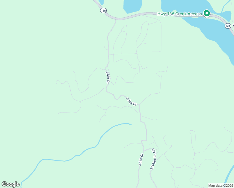 map of restaurants, bars, coffee shops, grocery stores, and more near 326 Adair Drive in Ranger