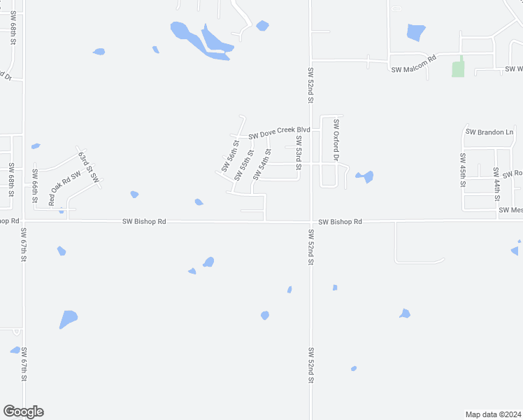 map of restaurants, bars, coffee shops, grocery stores, and more near 5401 Southwest Trevor Circle in Lawton