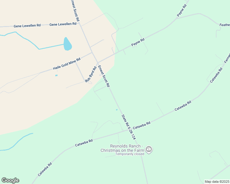 map of restaurants, bars, coffee shops, grocery stores, and more near 5255 Ernest Scott Road in Kershaw