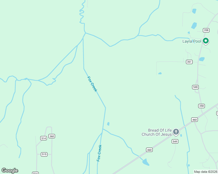 map of restaurants, bars, coffee shops, grocery stores, and more near 399 County Road 361 in Trinity