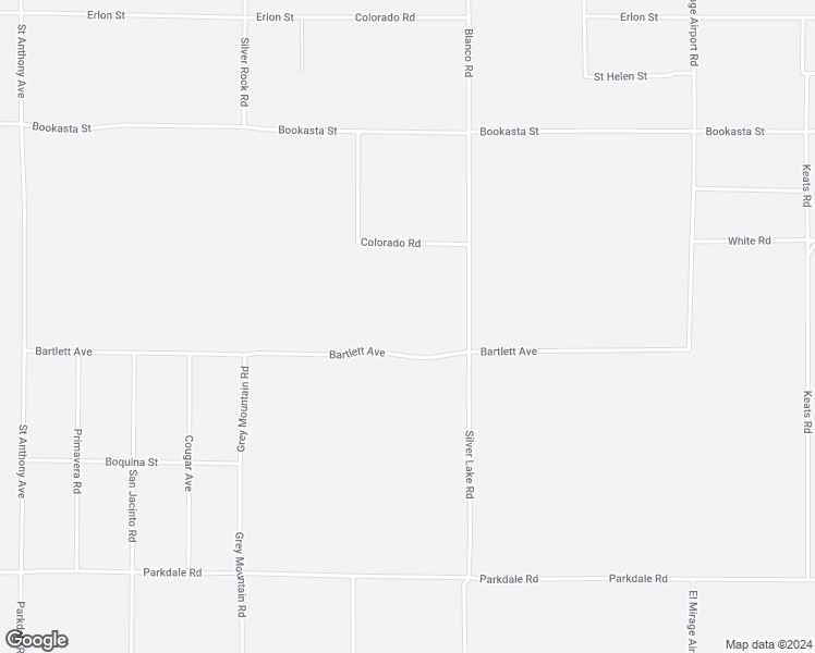 map of restaurants, bars, coffee shops, grocery stores, and more near 2372 Bartlett Avenue in Adelanto