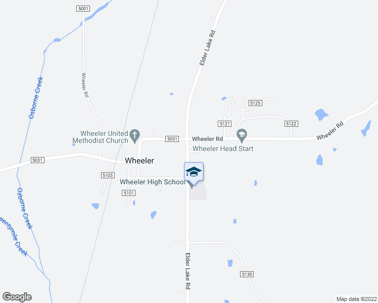 map of restaurants, bars, coffee shops, grocery stores, and more near 98 Willie Moore Circle in Booneville