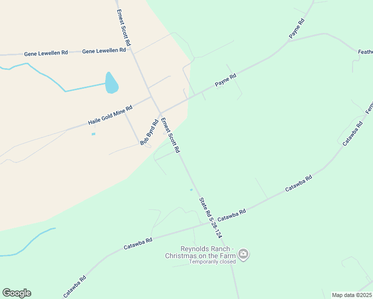 map of restaurants, bars, coffee shops, grocery stores, and more near 5255 Ernest Scott Road in Kershaw