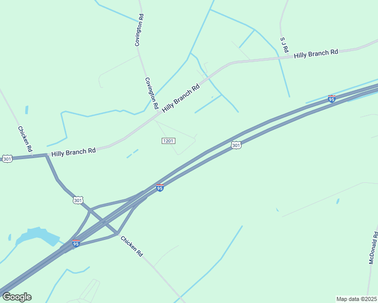 map of restaurants, bars, coffee shops, grocery stores, and more near 266 Circle Dr in Lumberton