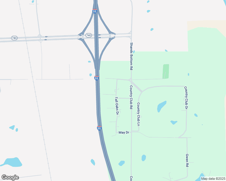 map of restaurants, bars, coffee shops, grocery stores, and more near 104 Tall Oaks Drive in Senatobia