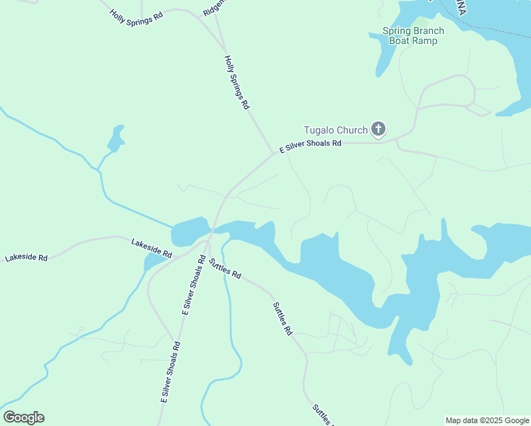 map of restaurants, bars, coffee shops, grocery stores, and more near 136 Greenock Cove in Toccoa