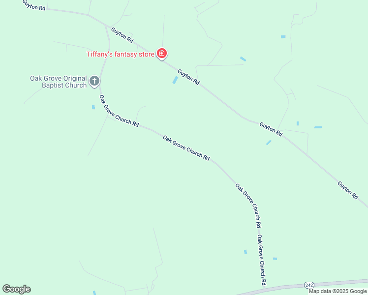 map of restaurants, bars, coffee shops, grocery stores, and more near Oak Grove Church Road in Bladen County