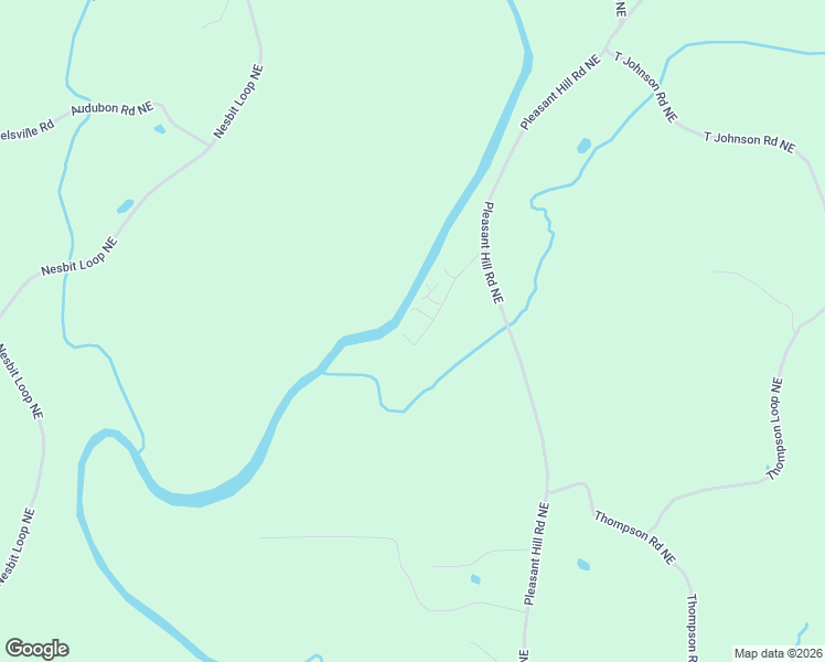 map of restaurants, bars, coffee shops, grocery stores, and more near 2090 Pleasant Hill Road Northeast in Ranger