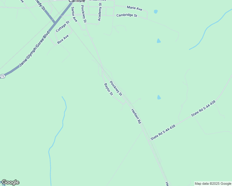 map of restaurants, bars, coffee shops, grocery stores, and more near 672 Pinckney Street in Carlisle