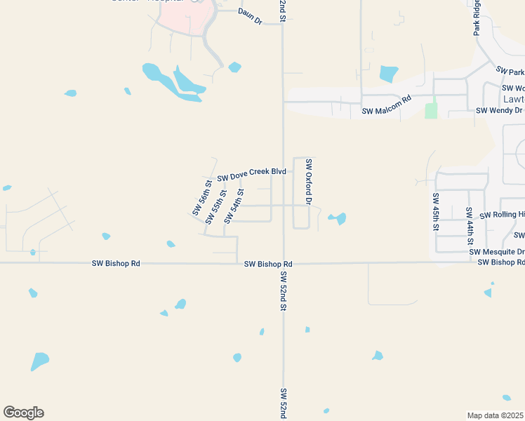 map of restaurants, bars, coffee shops, grocery stores, and more near 5304 Southwest Ashbrook Avenue in Lawton